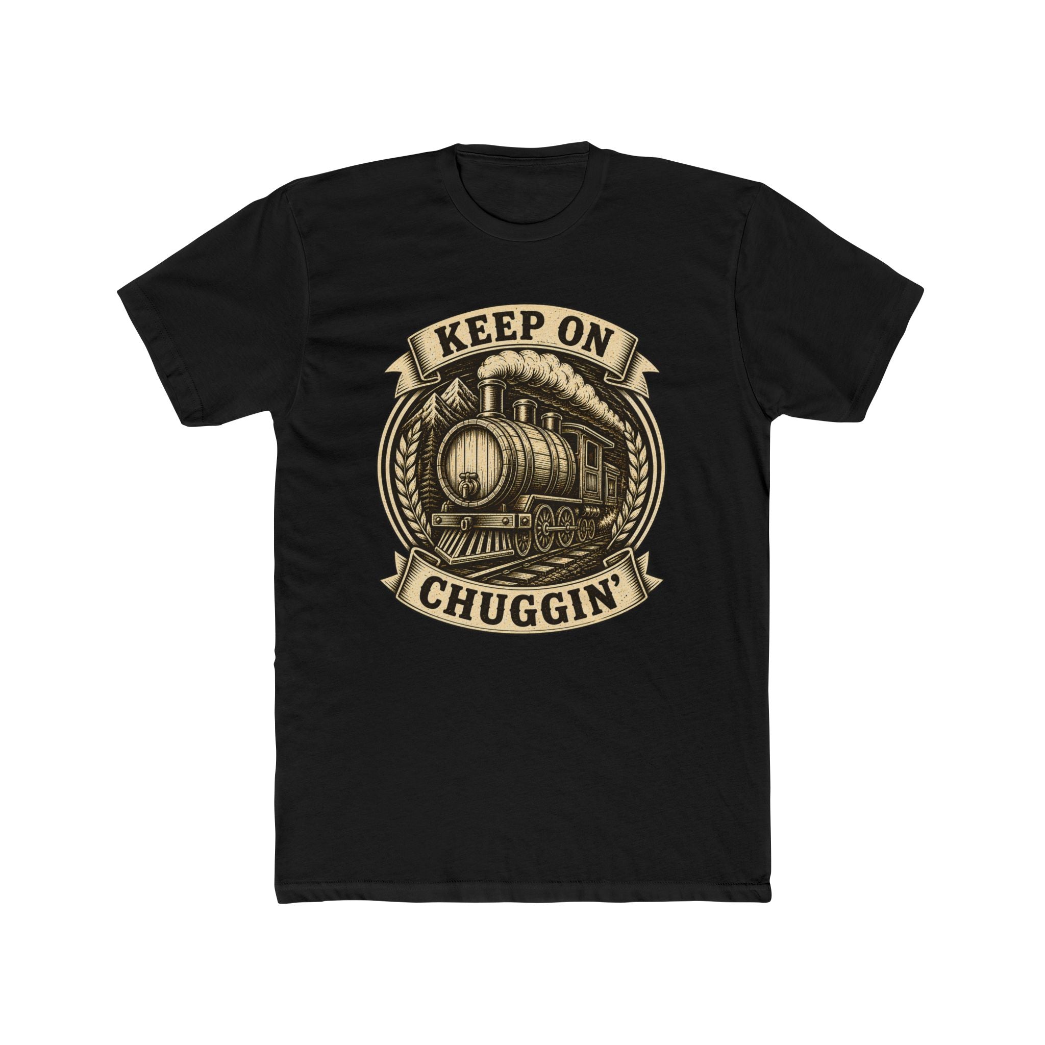 Keep On Chuggin' Tee — Vintage Train Graphic T-Shirt