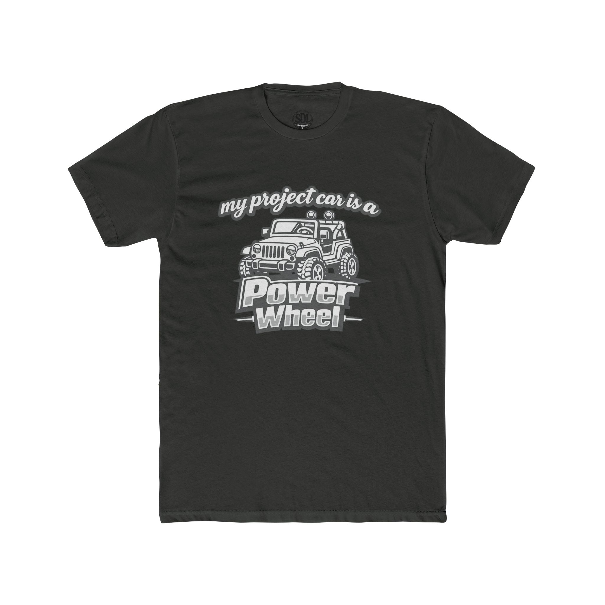 Jeep 'My Project Car is a Power Wheel' Tee