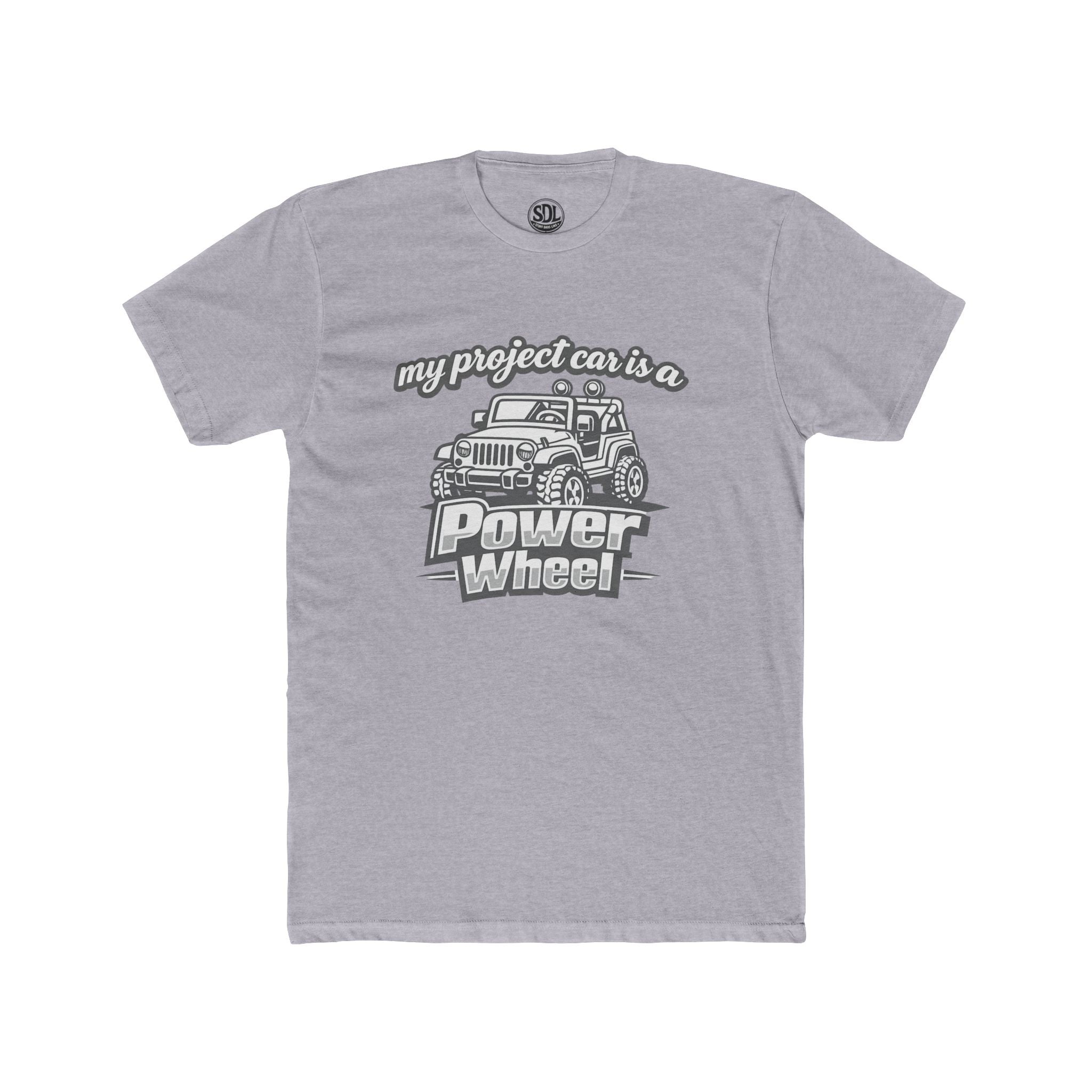 Jeep 'My Project Car is a Power Wheel' Tee