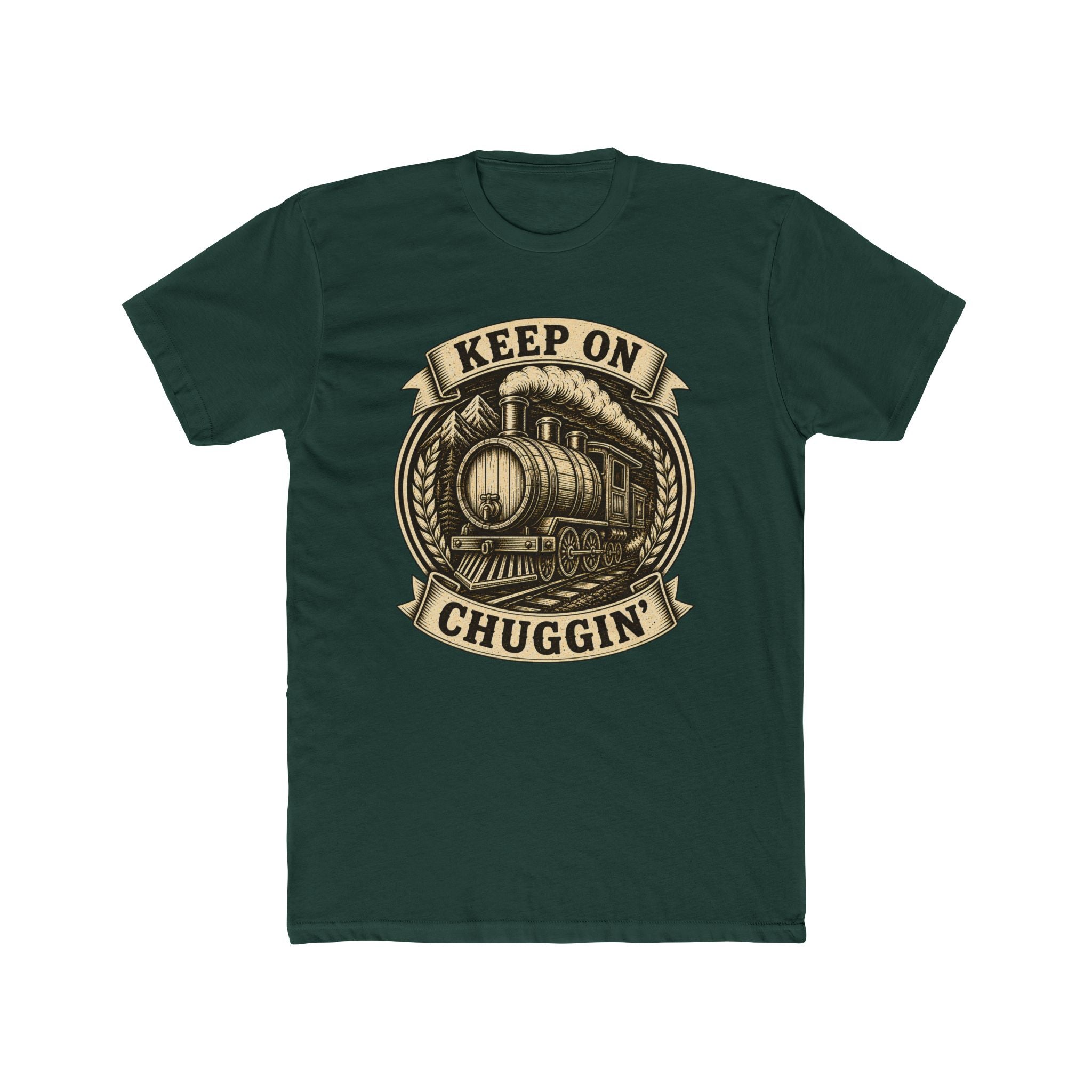Keep On Chuggin' Tee — Vintage Train Graphic T-Shirt