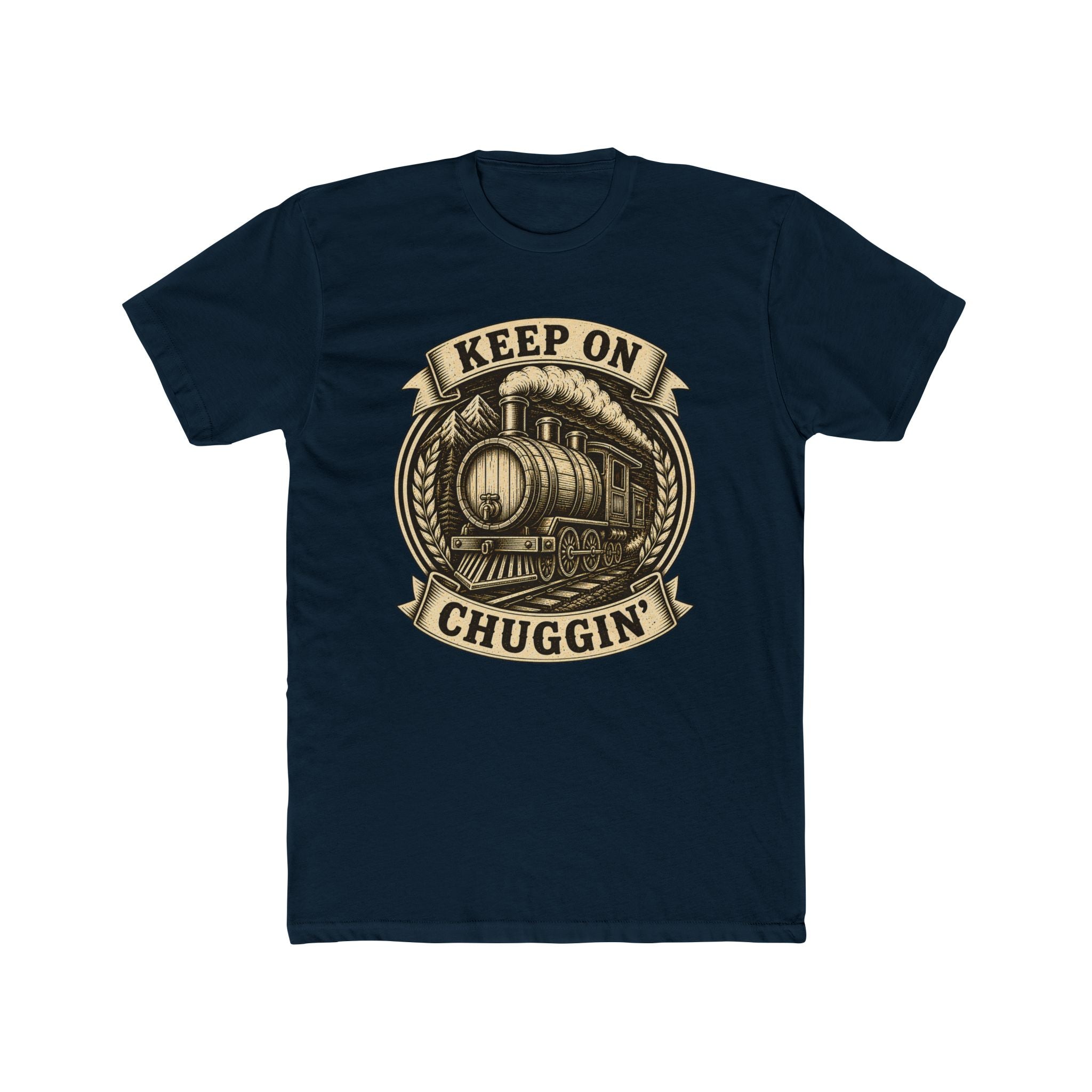 Keep On Chuggin' Tee — Vintage Train Graphic T-Shirt