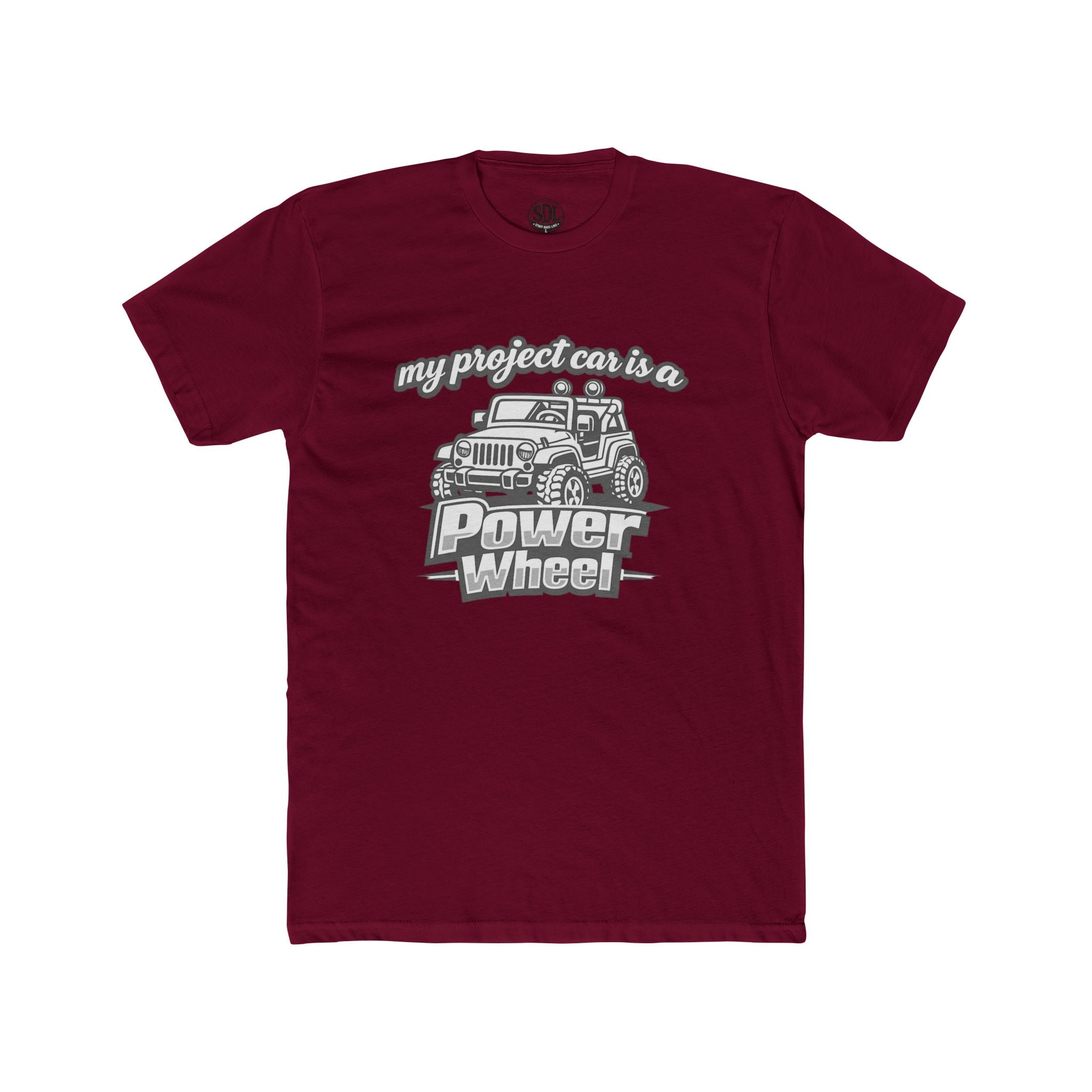 Jeep 'My Project Car is a Power Wheel' Tee