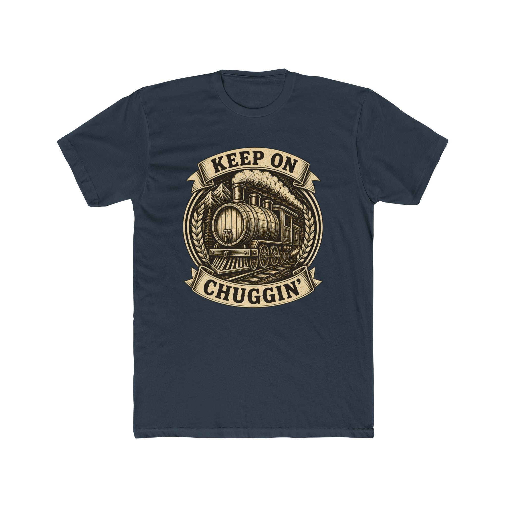 Keep On Chuggin' Tee — Vintage Train Graphic T-Shirt