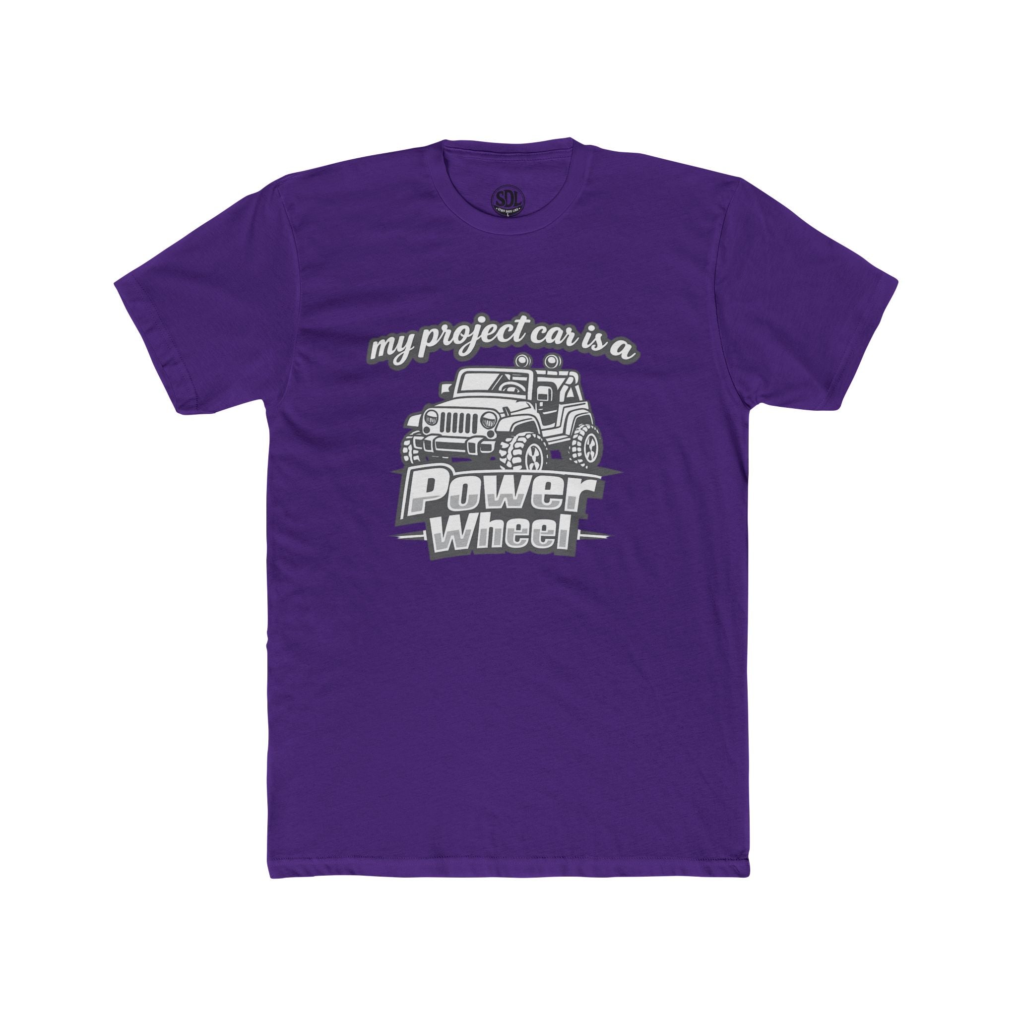 Jeep 'My Project Car is a Power Wheel' Tee