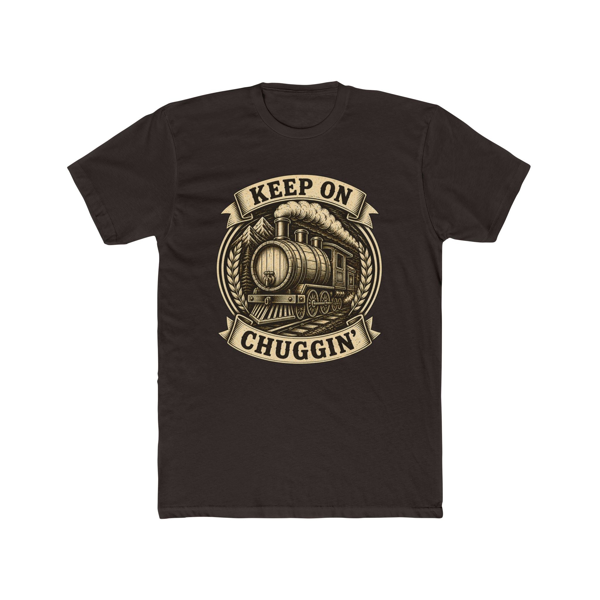 Keep On Chuggin' Tee — Vintage Train Graphic T-Shirt