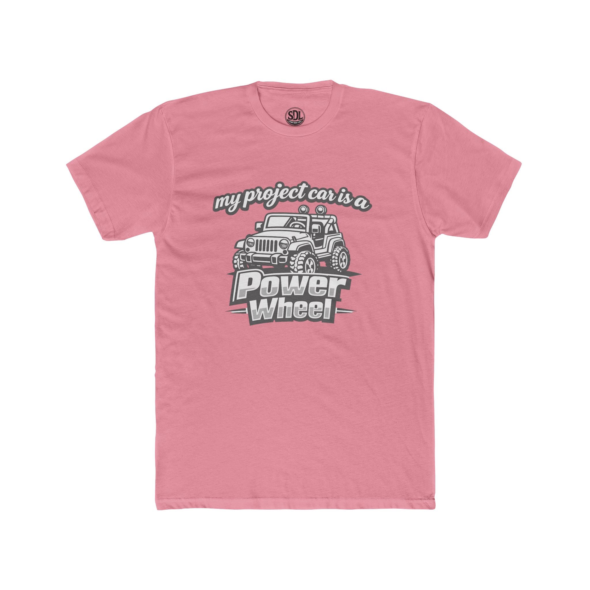Jeep 'My Project Car is a Power Wheel' Tee